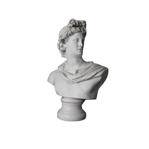 Apollo Bust Small Bust Display Decor (14-Inch)
