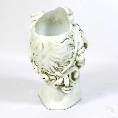 Apollo Head Planter Bust Display Decor (17-Inch)