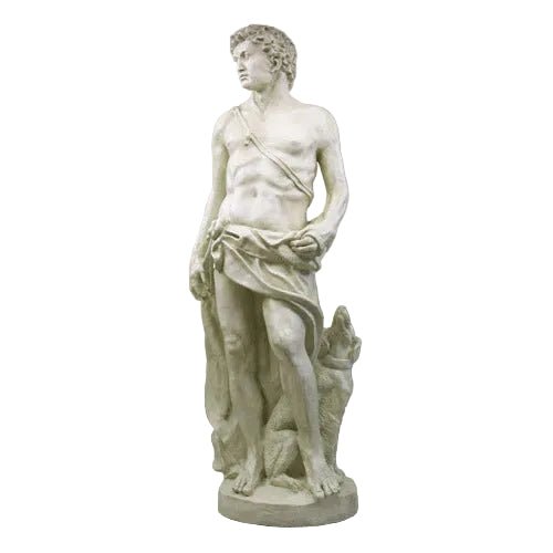 Apollo Of Hunt With Dog Statue (108-Inch)