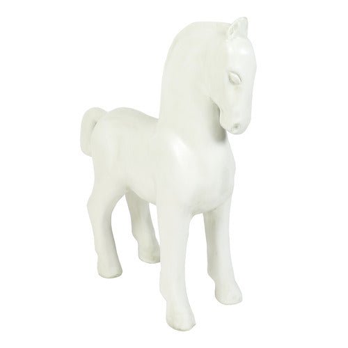 Arabian Horse Garden Statue (27 - Inch) Different Angle