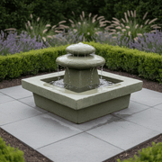 Asia Zen Garden Fountain (20 - Inch) Side Angle