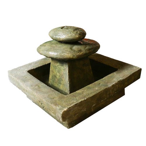 Asia Zen Garden Fountain (20 - Inch) Side View