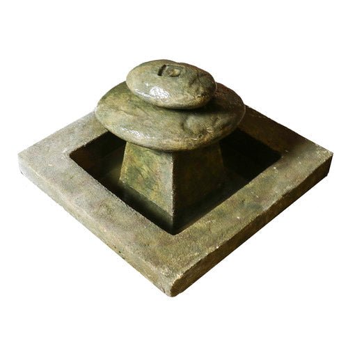Asia Zen Garden Fountain (20 - Inch) Different Angle