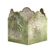 Asian 5 Sided Urn 14.5 H (R) Side Angle