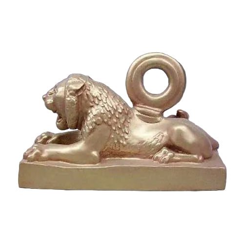 Asian Lion Share See T Statue (11-Inch)