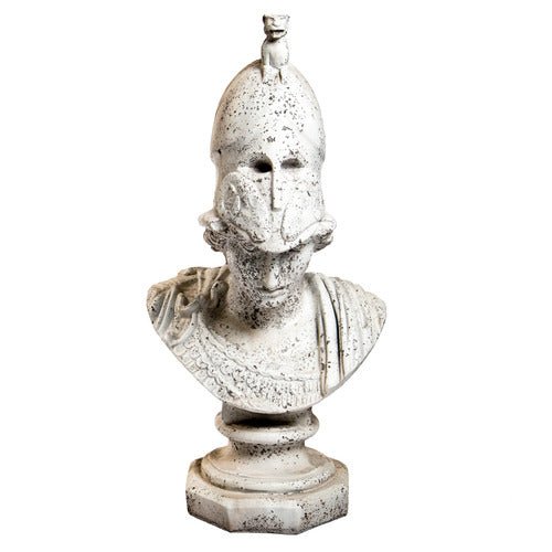 Athena Minerva Bust Display Decor (33 - Inch) Side View