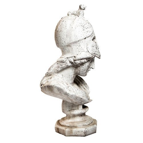 Athena Minerva Bust Display Decor (33 - Inch) Different Angle
