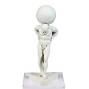 Atlas Holding Sphere Statue (15 - Inch) Side Angle