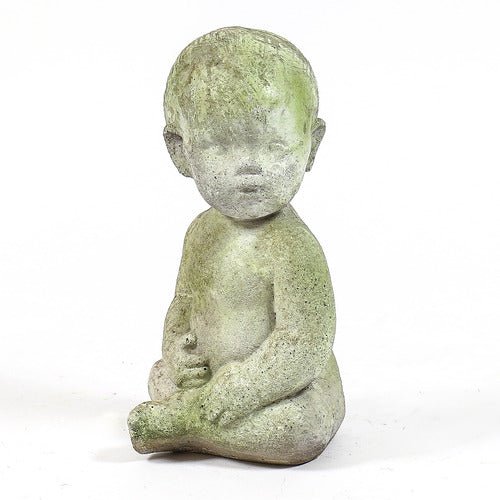 Baby By Ann Copper Cppr Statue (12 - Inch) Side View