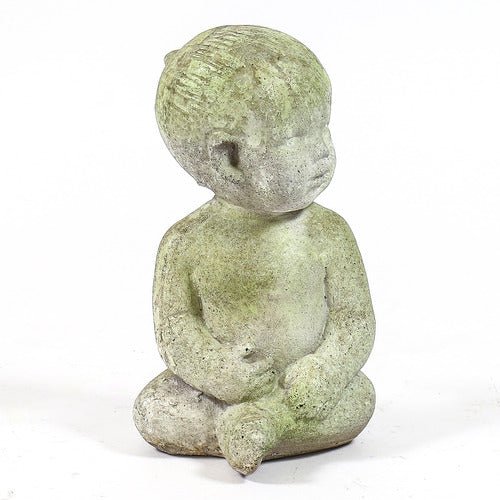 Baby By Ann Copper Cppr Statue (12 - Inch) Side Angle