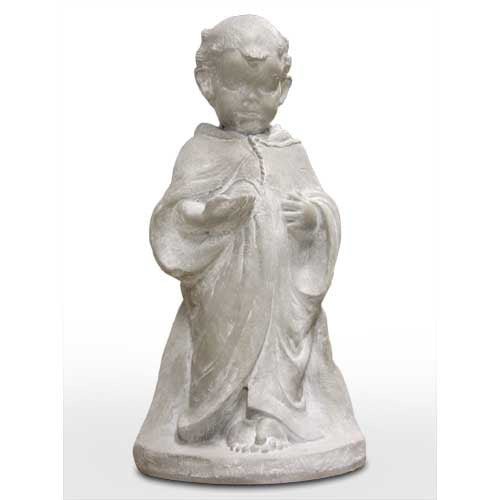 Baby Francis Standing Cppr Statue (23 - Inch) Side Angle