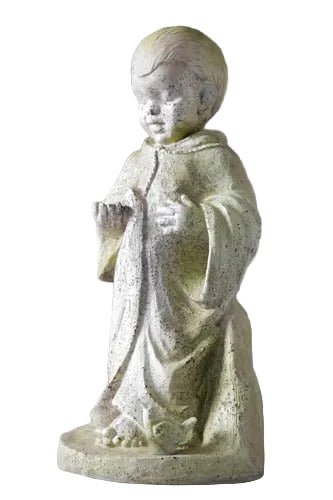 Baby Francis Standing W Bird Statue (23 - Inch)