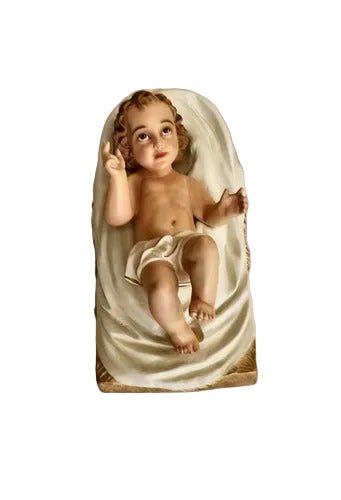 Baby Jesus Nativity Statue (16 - Inch) Side View