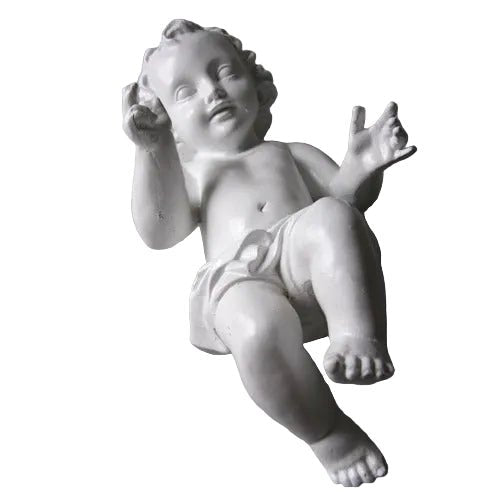 Baby Jesus Nativity Statue (16 - Inch) Side View