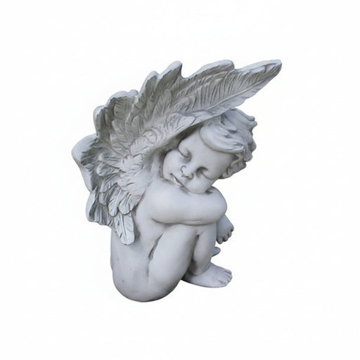 Baby Winged Cherub Garden Statue (11-Inch)