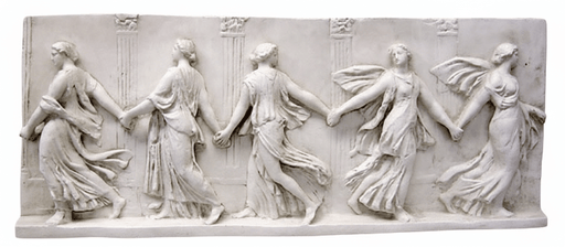 Bacchantes Dancing Frieze (17 - Inch)