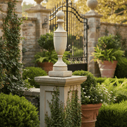 Baldwin Finial Outdoor Statue (19 - Inch) Side Angle