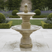 Balustrade 2 Tier Fountain (56 - Inch) Side Angle