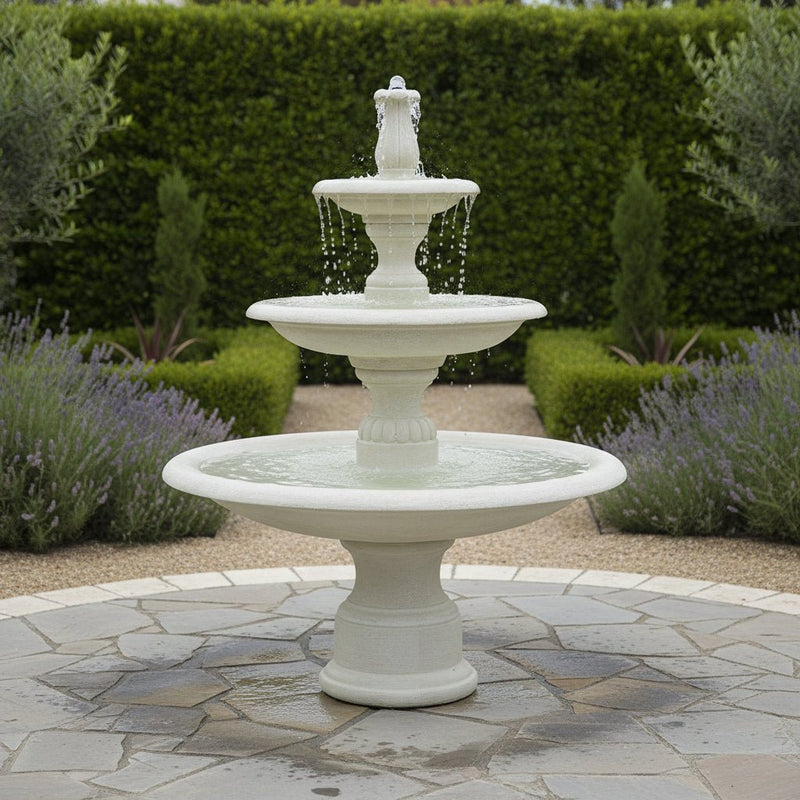 Balustrade 3 Tier Fountain (68 - Inch) Side Angle