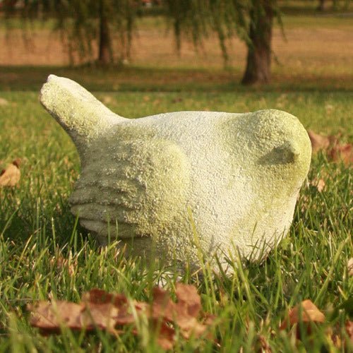 Barn Bird Garden Statue (6 - Inch) Side Angle