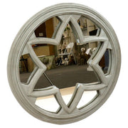 Barn Star Garden Mirror (23.5 - Inch) Side Angle