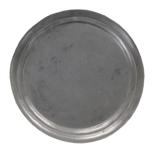 Baroque Cap Base Outdoor Statue (8 - Inch) Other Angle