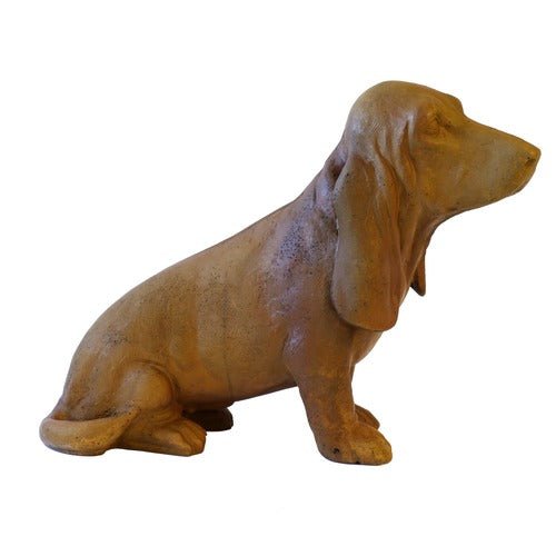 Basset Hound Dog Garden Statue (18 - Inch)