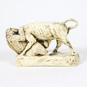 Bear and Bull Garden Statue (9 - Inch) Additional Angle