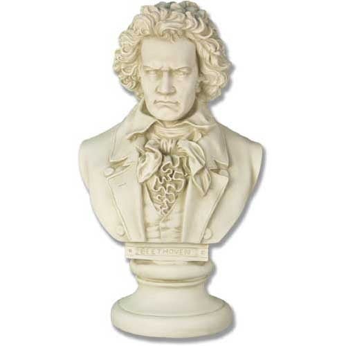 Beethoven Bust Display Decor (21-Inch)