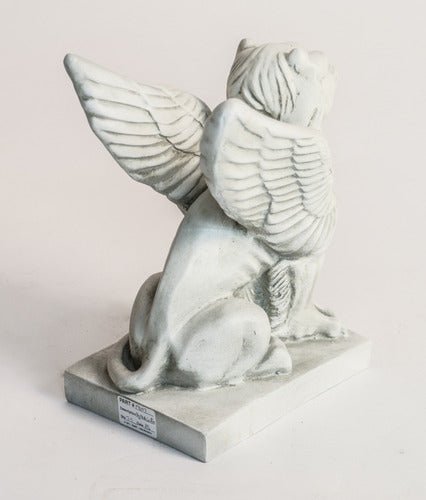 Big Mouth Griffin Statue (15 - Inch) Different Angle