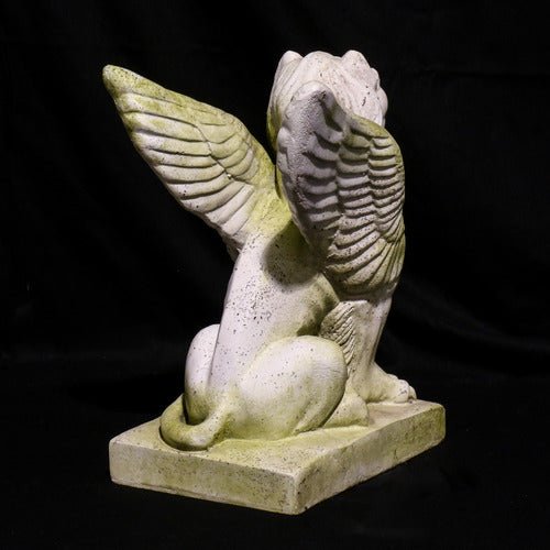 Big Mouth Griffin Statue (15 - Inch) Different Angle