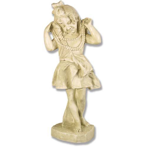 Big Sister Penelope With Pearl Statue (28 - Inch)
