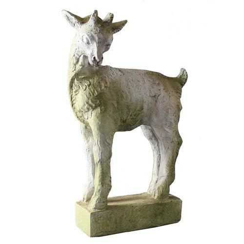 Billy Goat Garden Statue (26 - Inch) Side View
