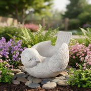 Bird Garden Statue (7 - Inch) Side Angle
