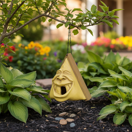 Bird Garden Statue (9 - Inch) Side Angle