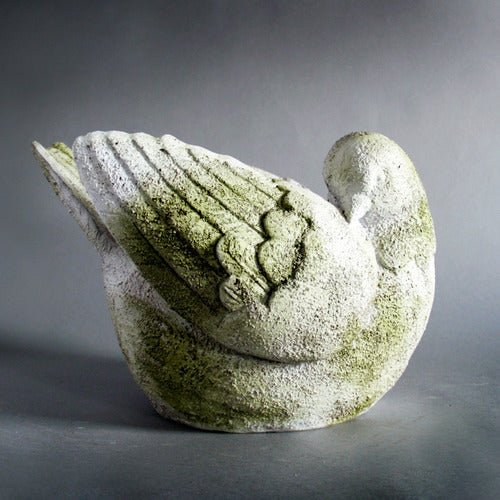 Bird Planter Right Garden Statue (7 - Inch)