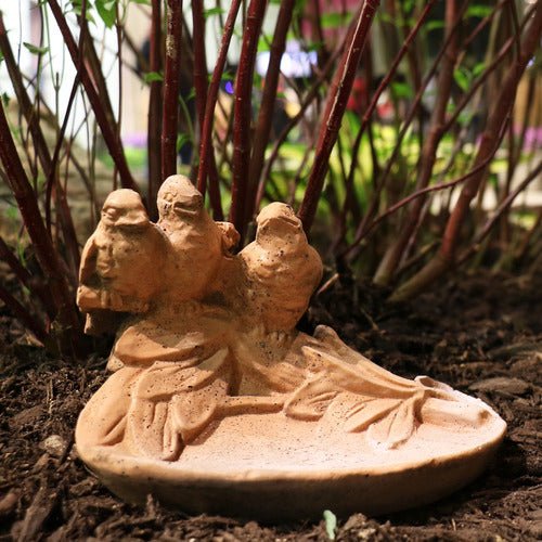 Birds of Spring Garden Statue (5 - Inch)