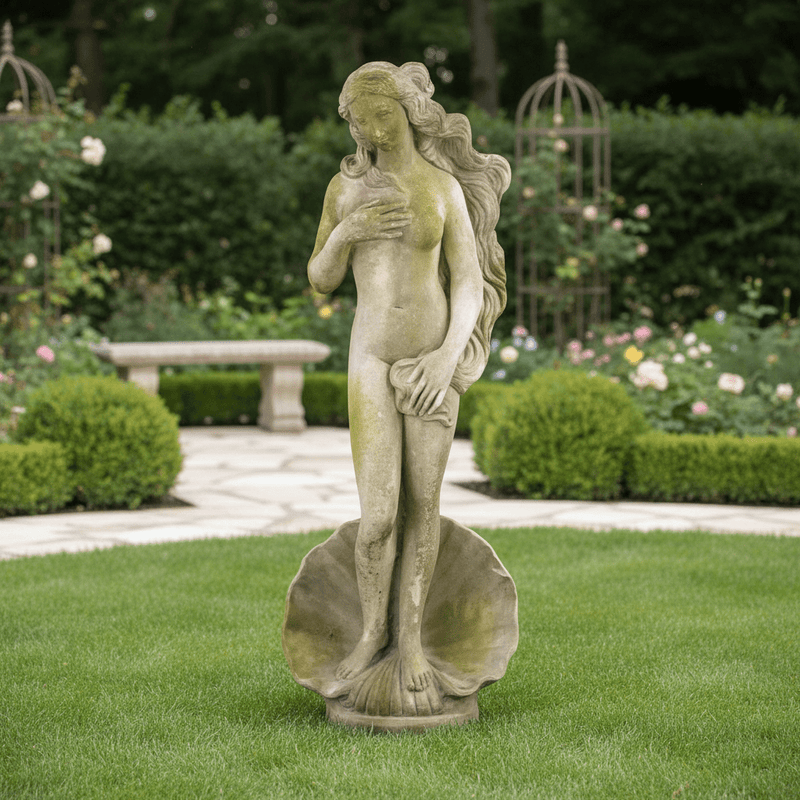 Birth Of Venus Statue (45 - Inch) Side Angle