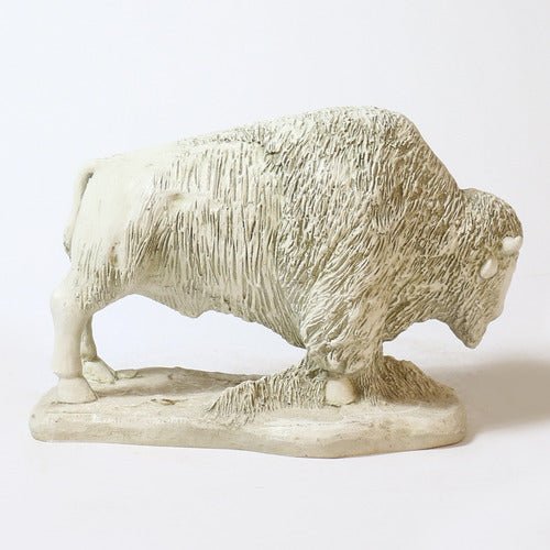 Bison Buffalo Garden Statue (16-Inch)