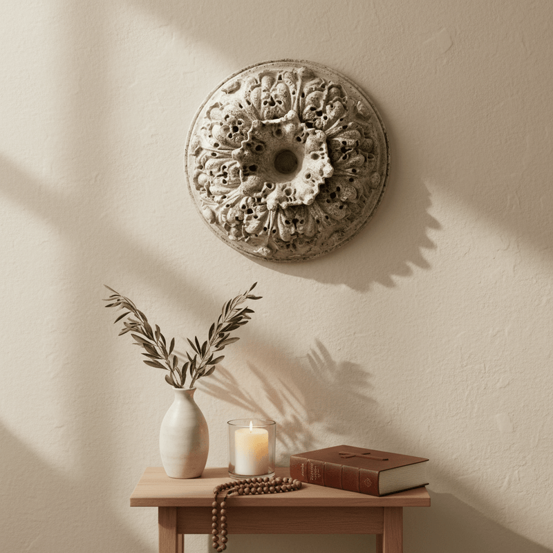 Bitner Estate Medallion Outdoor Plaque (18.0 - Inch)