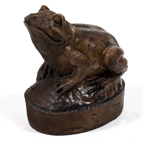 Bitty Frog Statue (4 - Inch) Side Angle