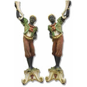 Black Moore Set Full Color Statue (69 - Inch) Side View