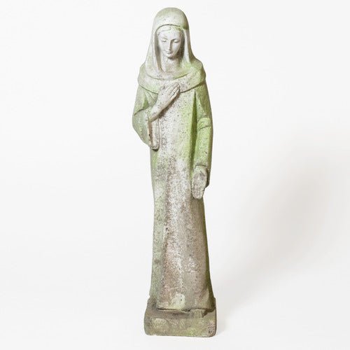 Blessed Virgin Mary Religious Statue (22.5 - Inch) Side View