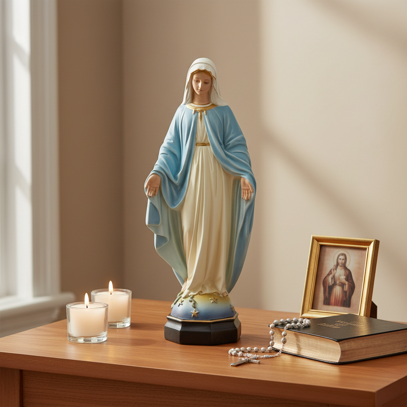 Blessed Virgin Mary Religious Statue (26-Inch)
