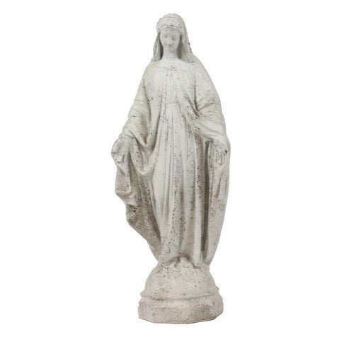 Blessed Virgin Mary Religious Statue (36 - Inch) Side View
