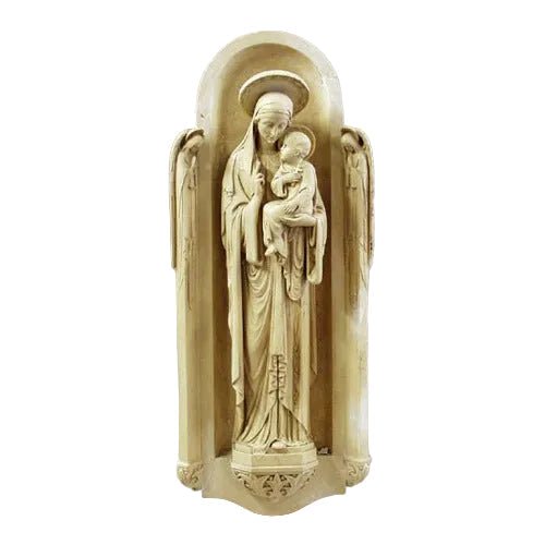 Blessed Virgin Mary Shrine Wall Statue (46-Inch)