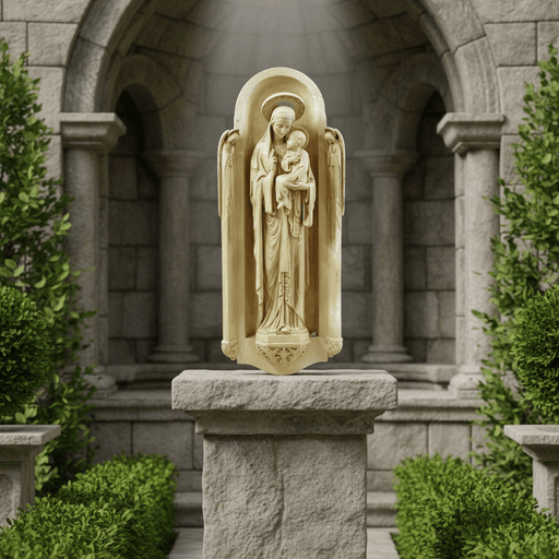 Blessed Virgin Mary Shrine Wall Statue (46-Inch)