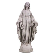 Blessed Virgin Mary Statue (21 - Inch) Side View