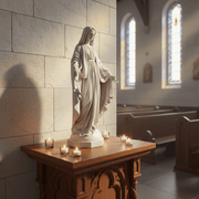 Blessed Virgin Mary Statue (42 - Inch) Side Angle