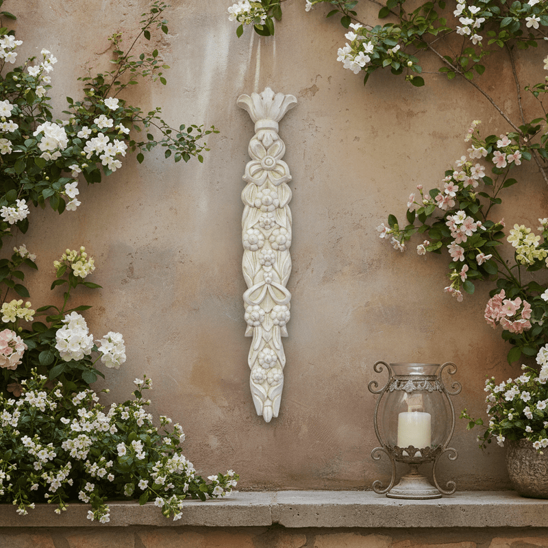 Blume Ornament Plaque (6.0 - Inch) Side Angle